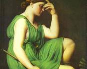 让 奥古斯特 多米尼克 安格尔 : Odysseus. Study for the Triumph of Homer